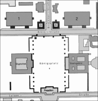 Map of Königsplatz