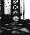 New York, Manhattan Bridge, black and white photography by Zbigniew Kosc © 1993