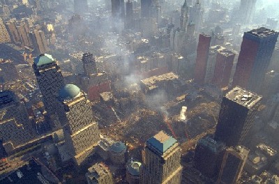 Aerial View of Ground Zero