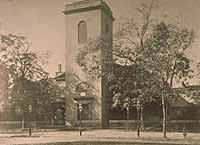 Historical church exterior.