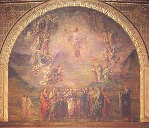 Painting: The Ascension of Our Lord, by John La Farge